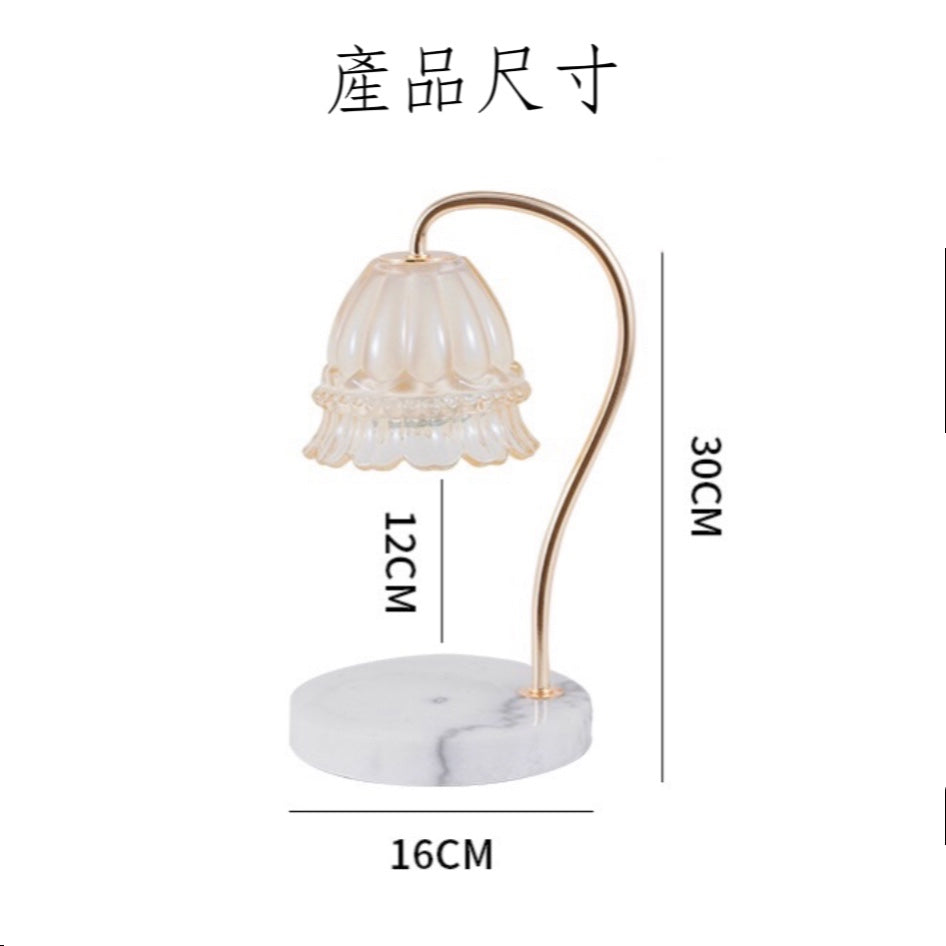 鈴蘭水晶融蠟燈