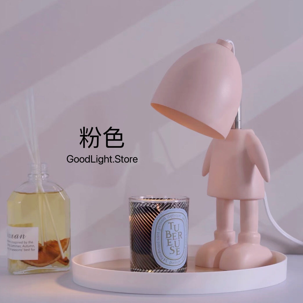 天使機械人融蠟燈