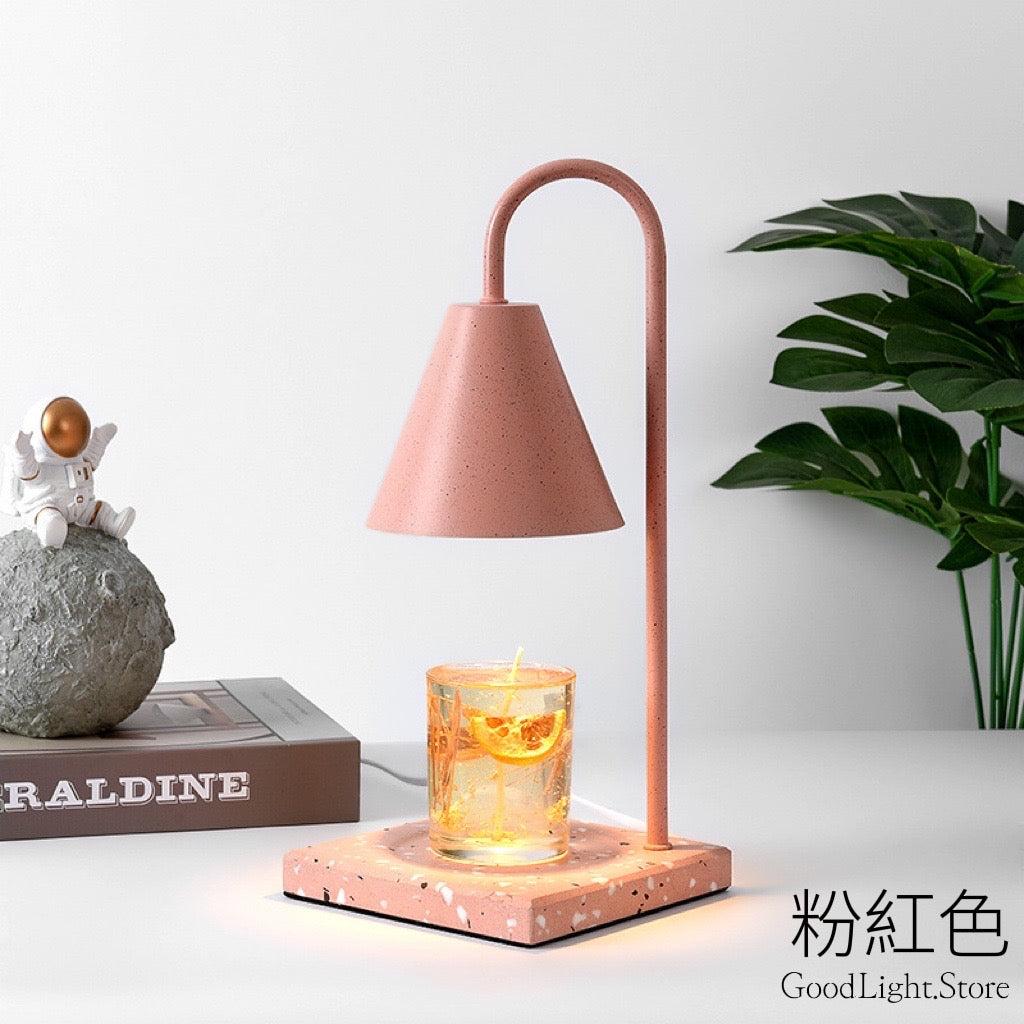 花紋大理石融蠟燈
