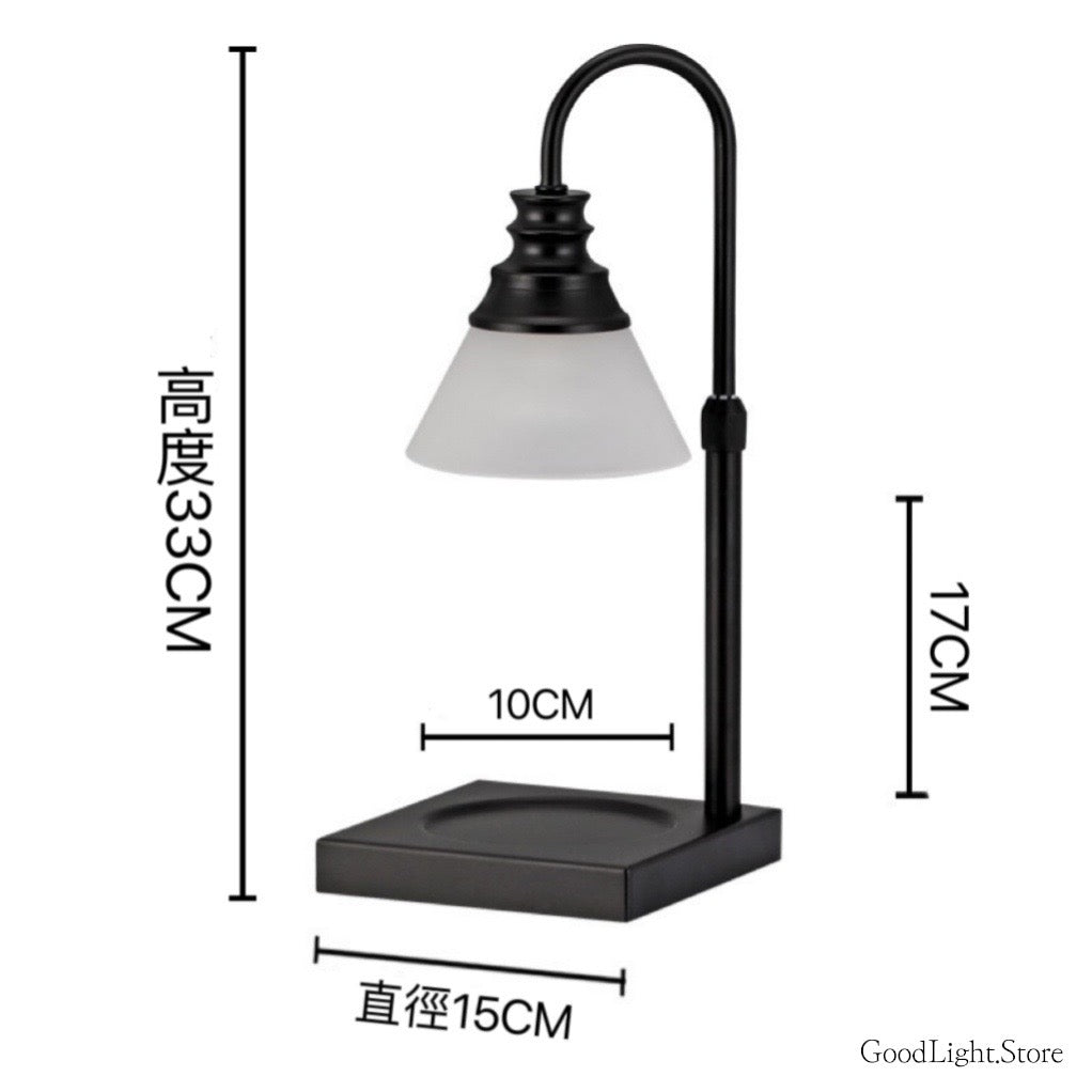 北歐玻璃融蠟燈