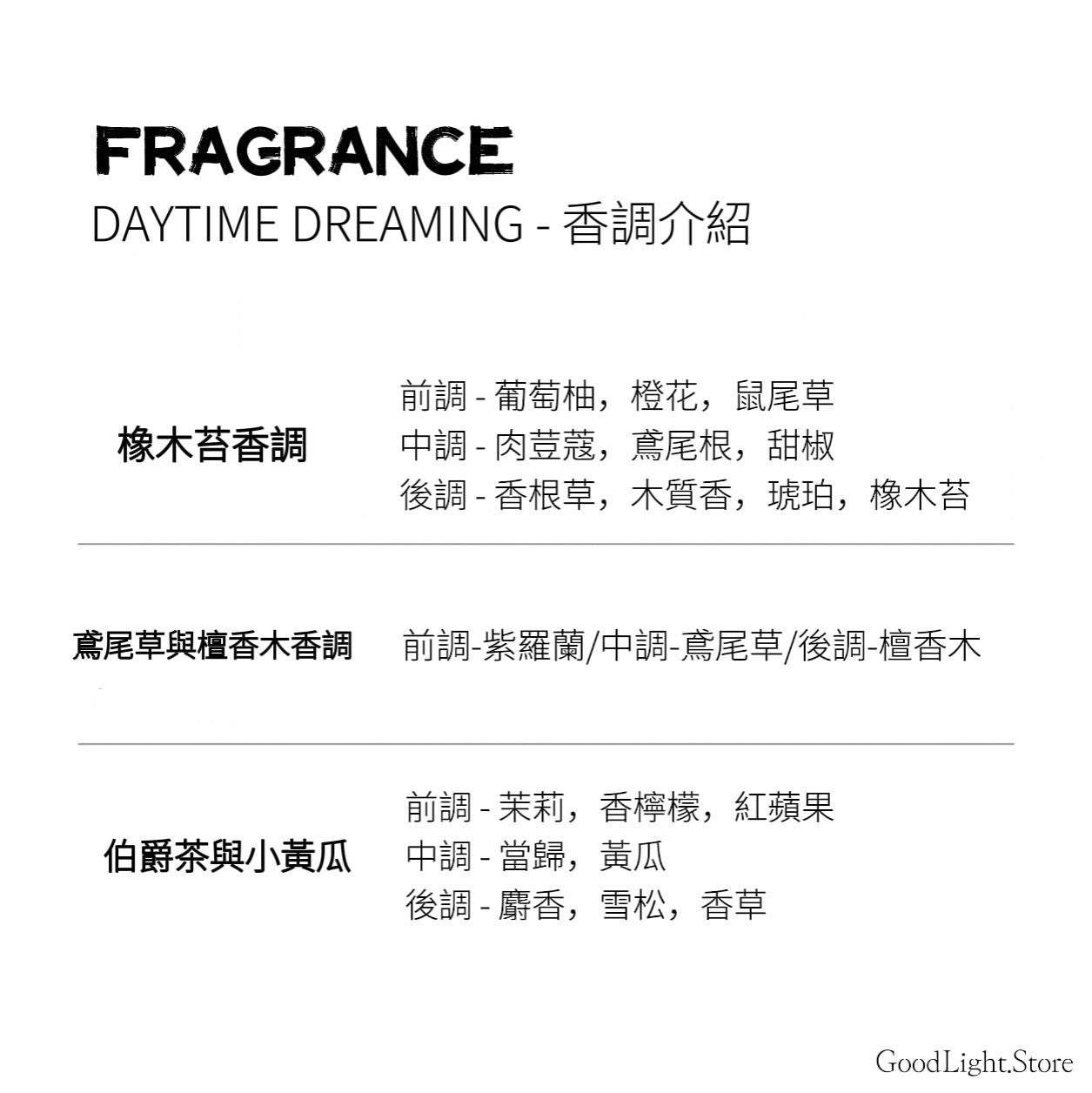 白日夢DAY.NIGHT香薰蠟燭