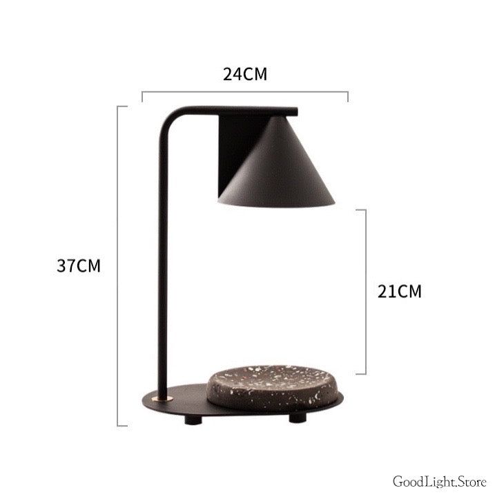 簡約水磨石融蠟燈