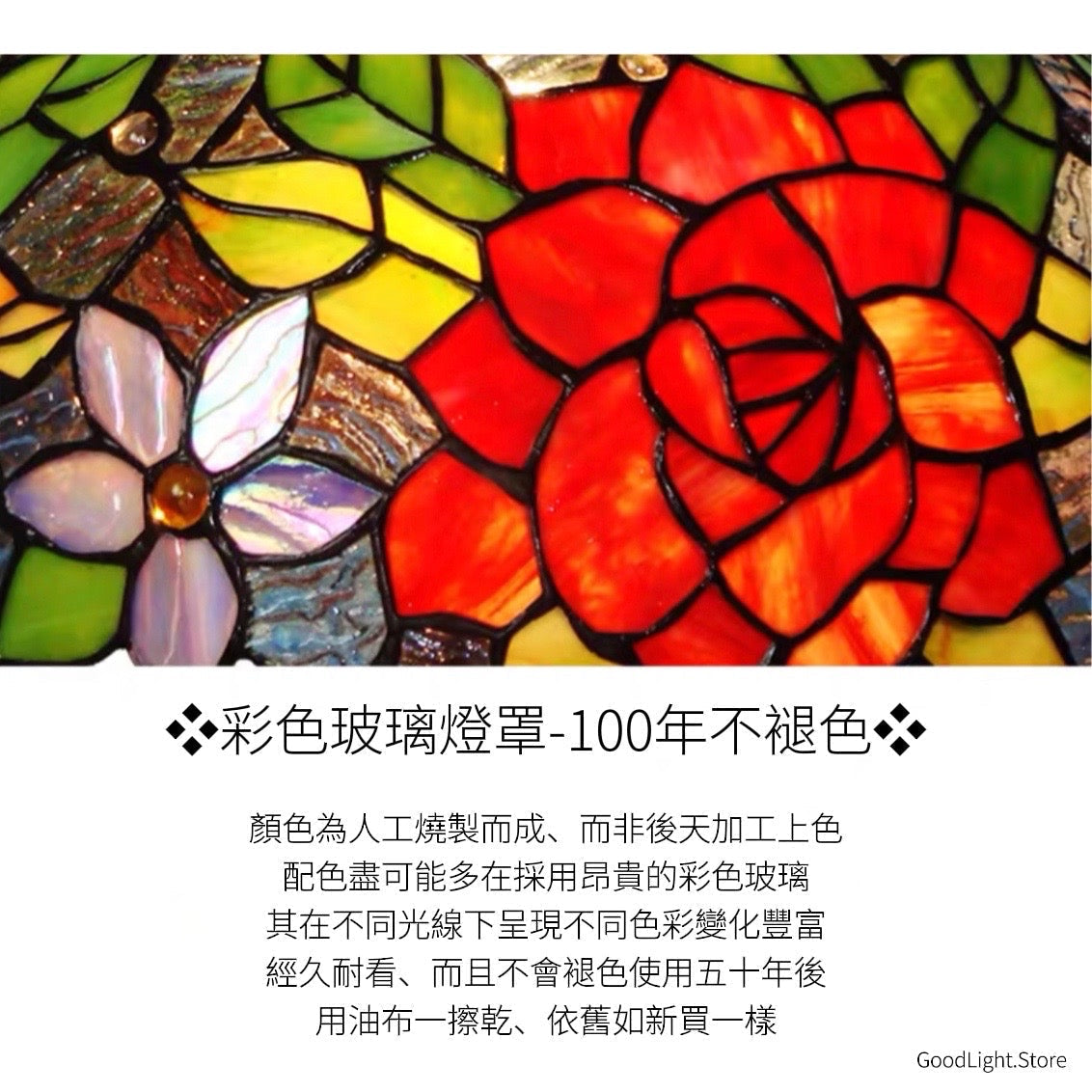 歐式座枱燈【提子果園】