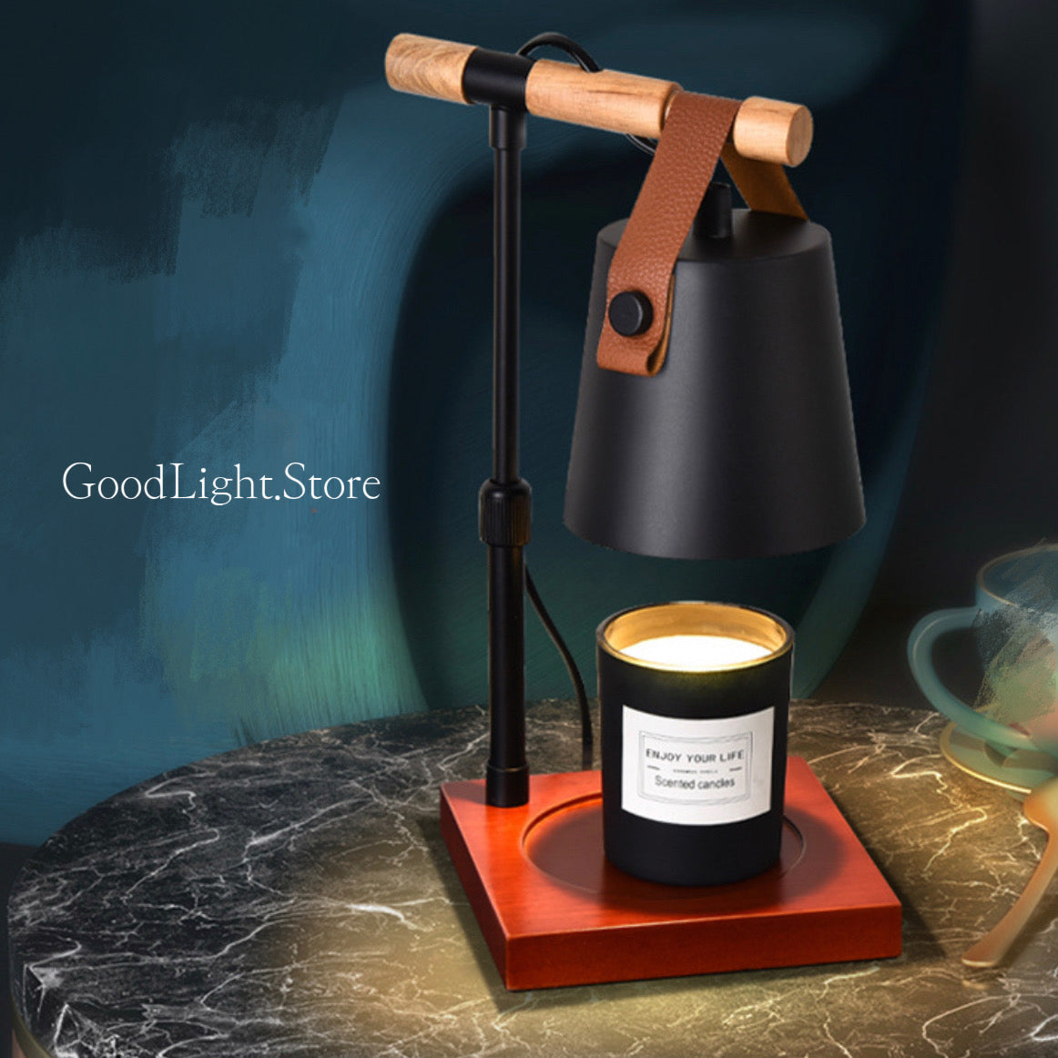 北歐升降融蠟燈