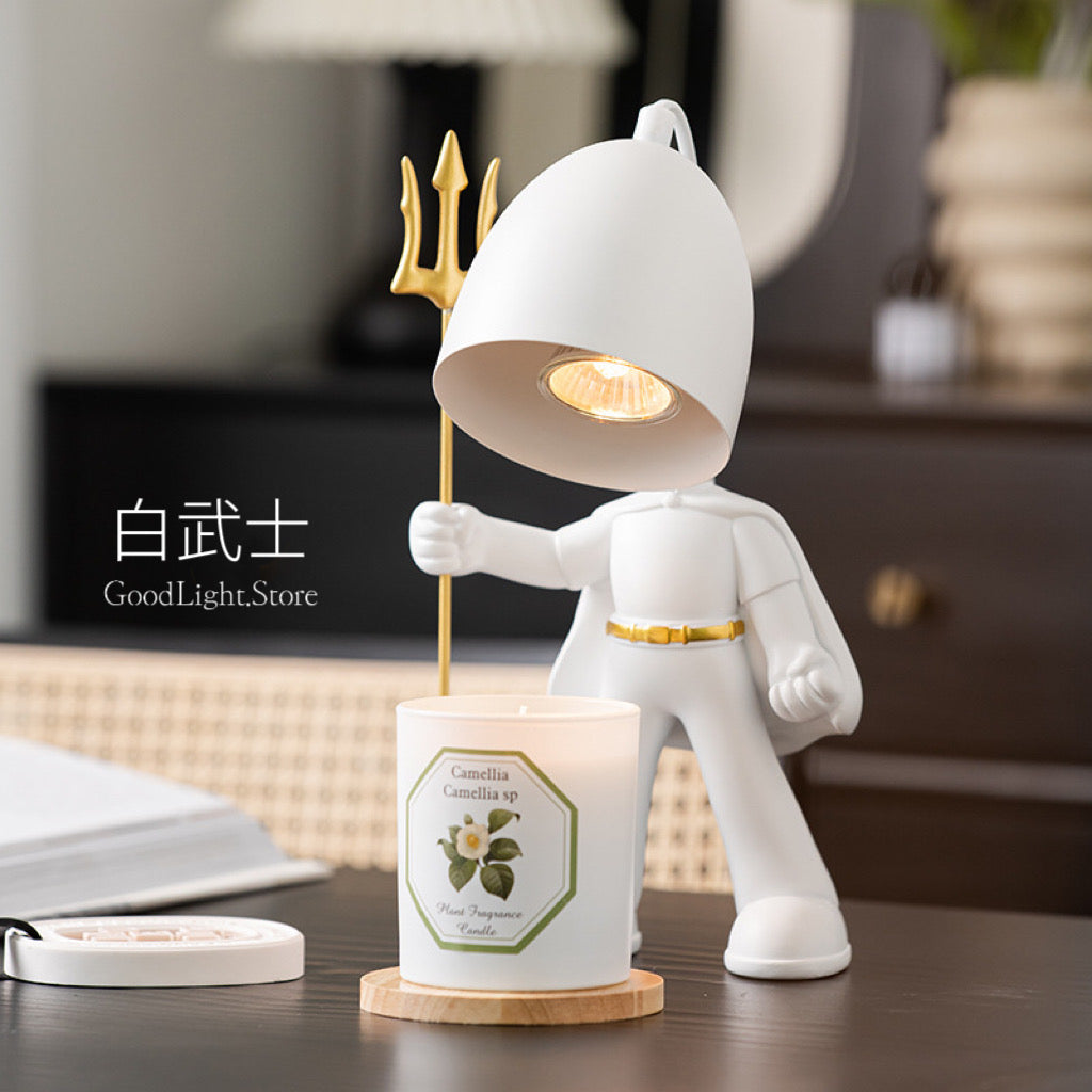 黑武士公仔融蠟燈