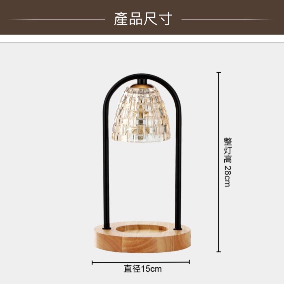 歐式鈴蘭水晶融蠟燈