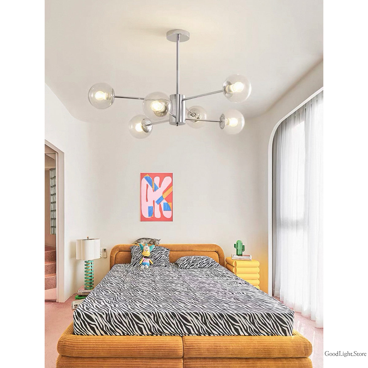 A02 北歐分子球天花吊燈 6-16頭