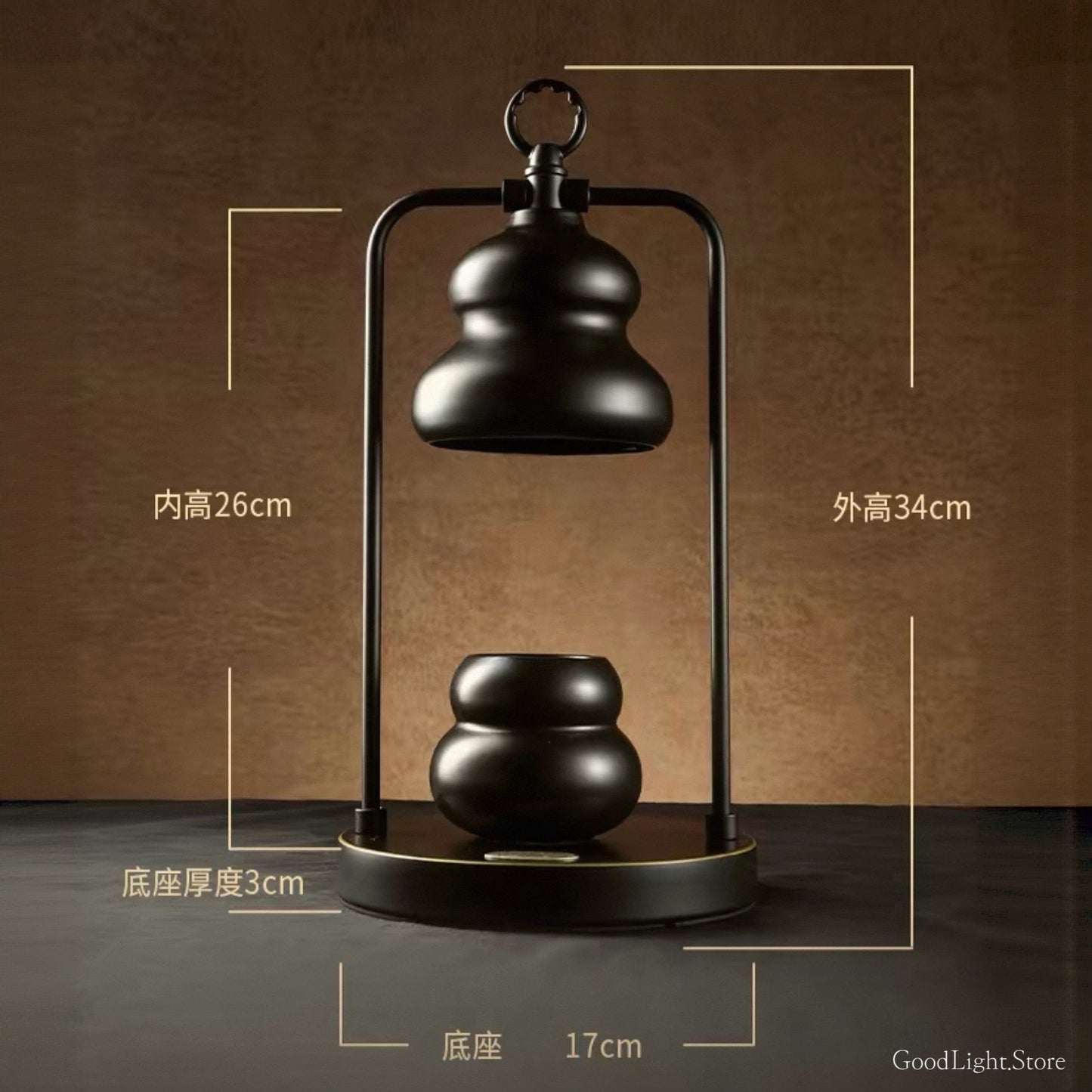 K154 野仙葫蘆融蠟燈￼