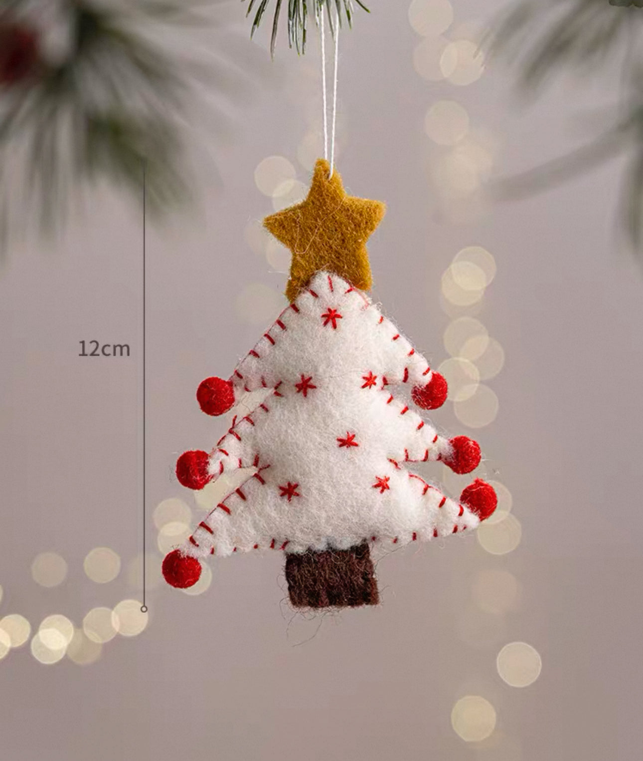 聖誕羊毛絨吊飾