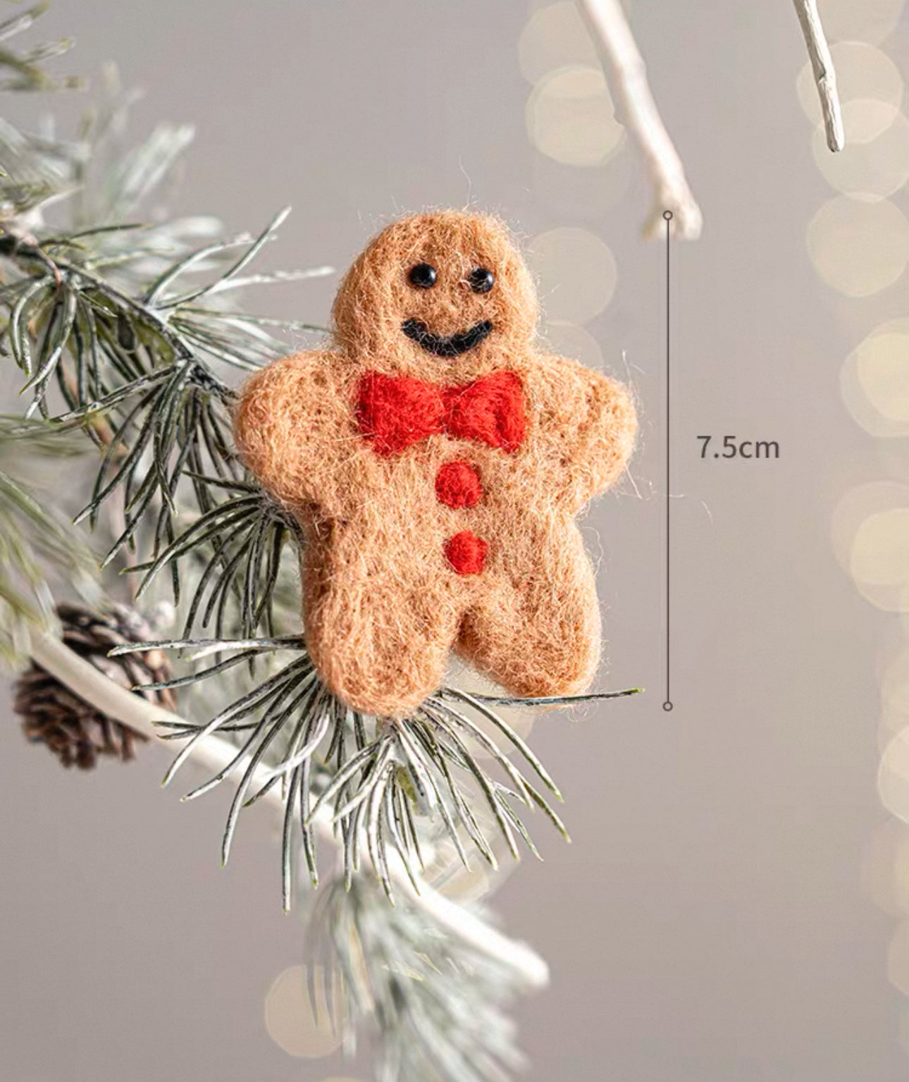 聖誕羊毛絨吊飾