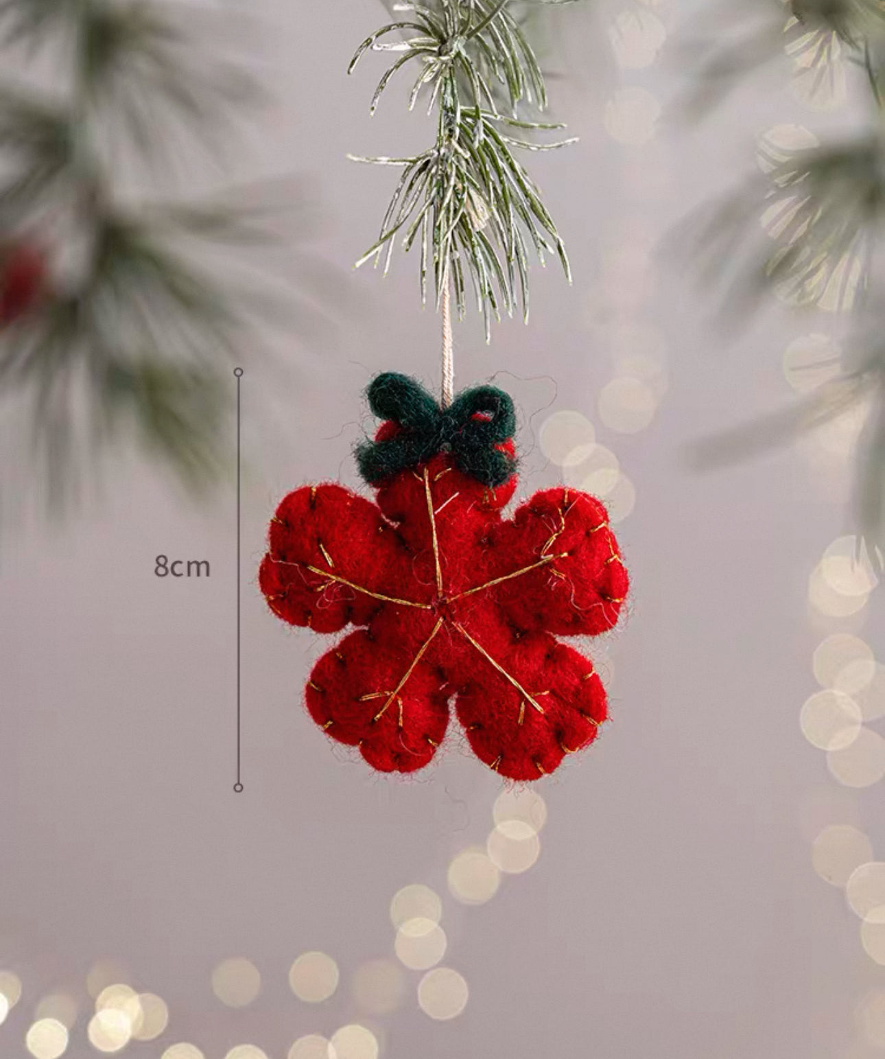 聖誕羊毛絨吊飾