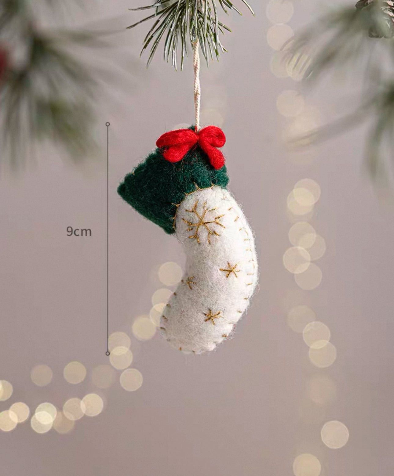 聖誕羊毛絨吊飾