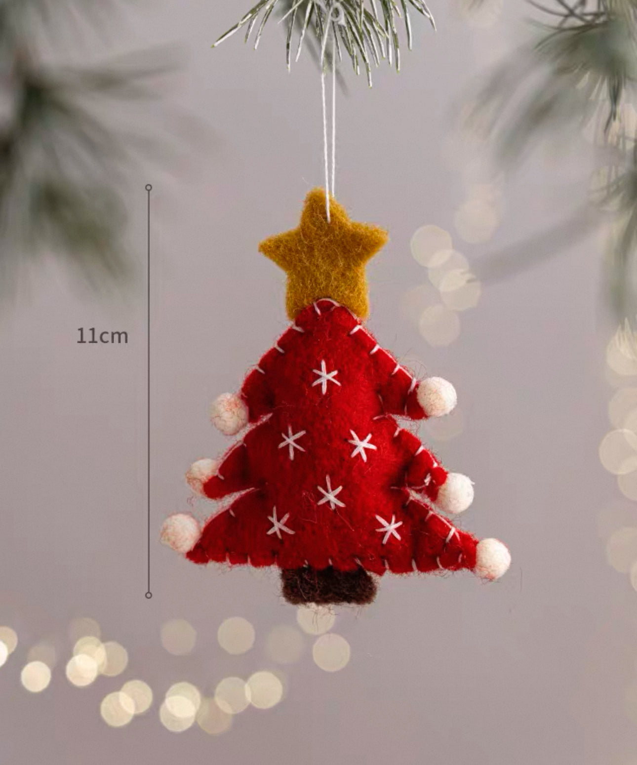 聖誕羊毛絨吊飾