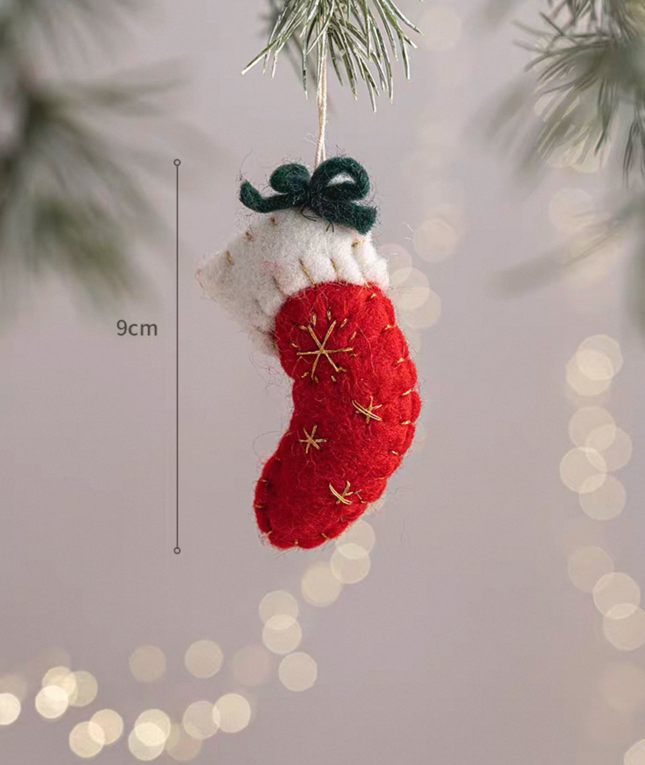 聖誕羊毛絨吊飾