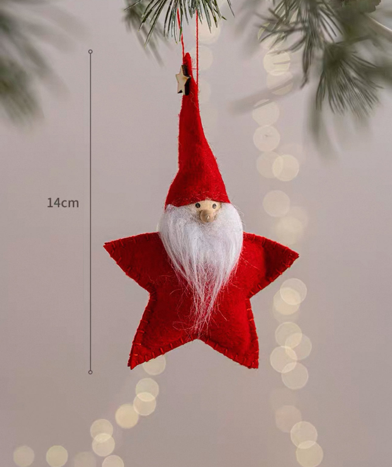 聖誕羊毛絨吊飾