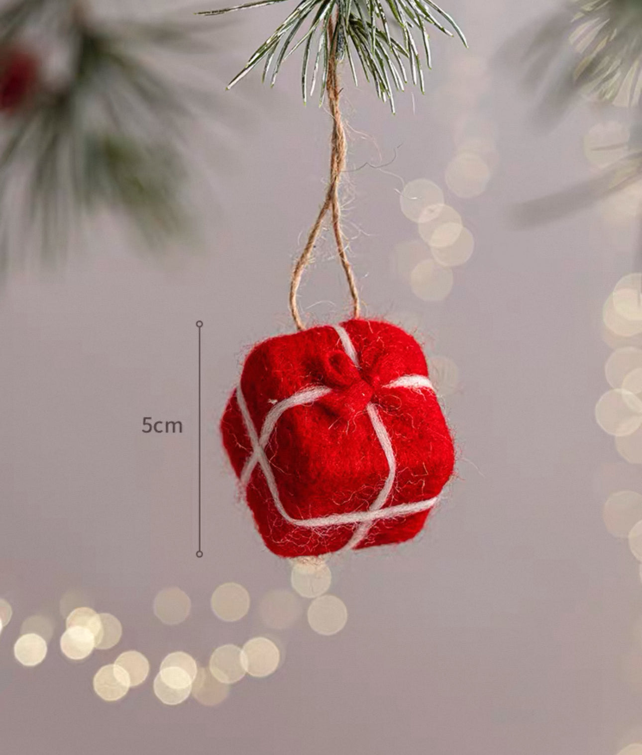 聖誕羊毛絨吊飾