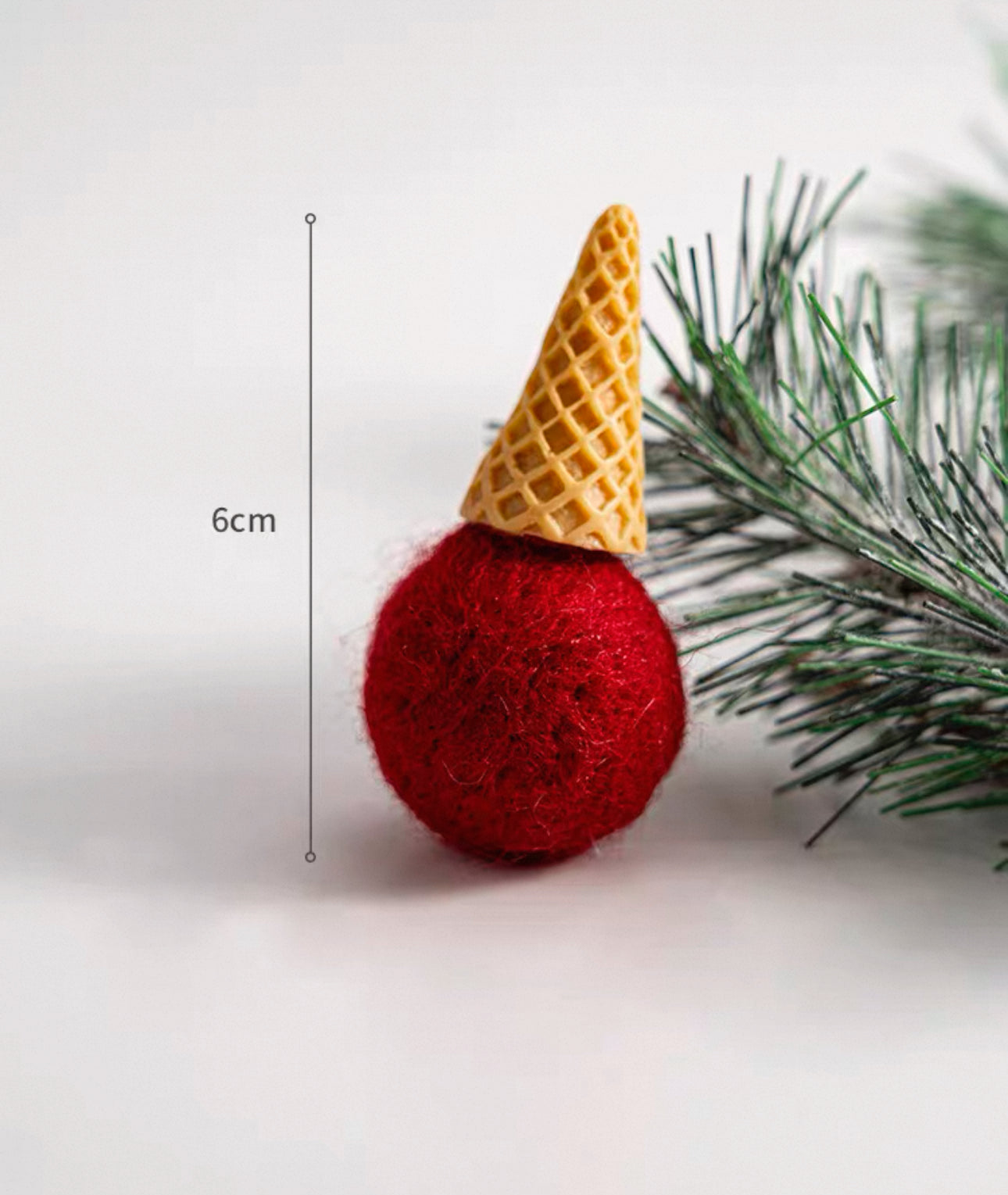 聖誕羊毛絨吊飾