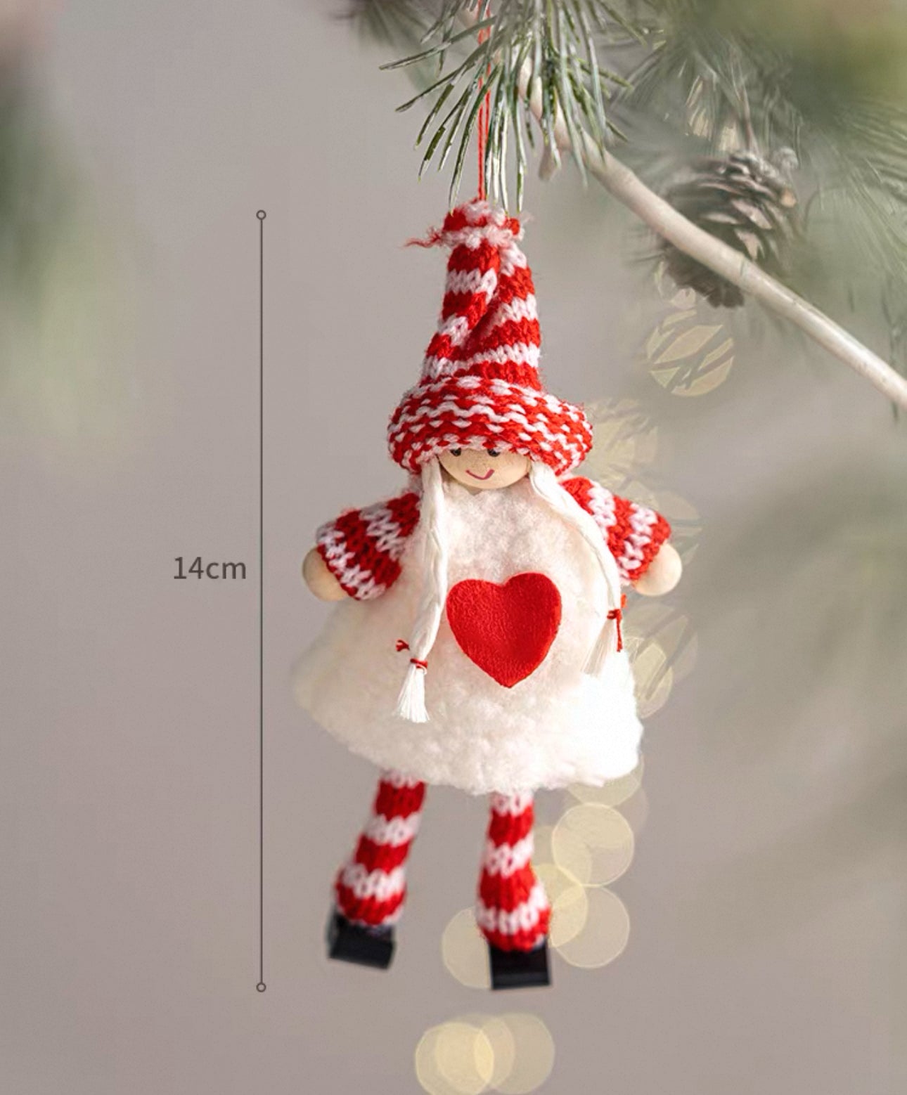 聖誕羊毛絨吊飾