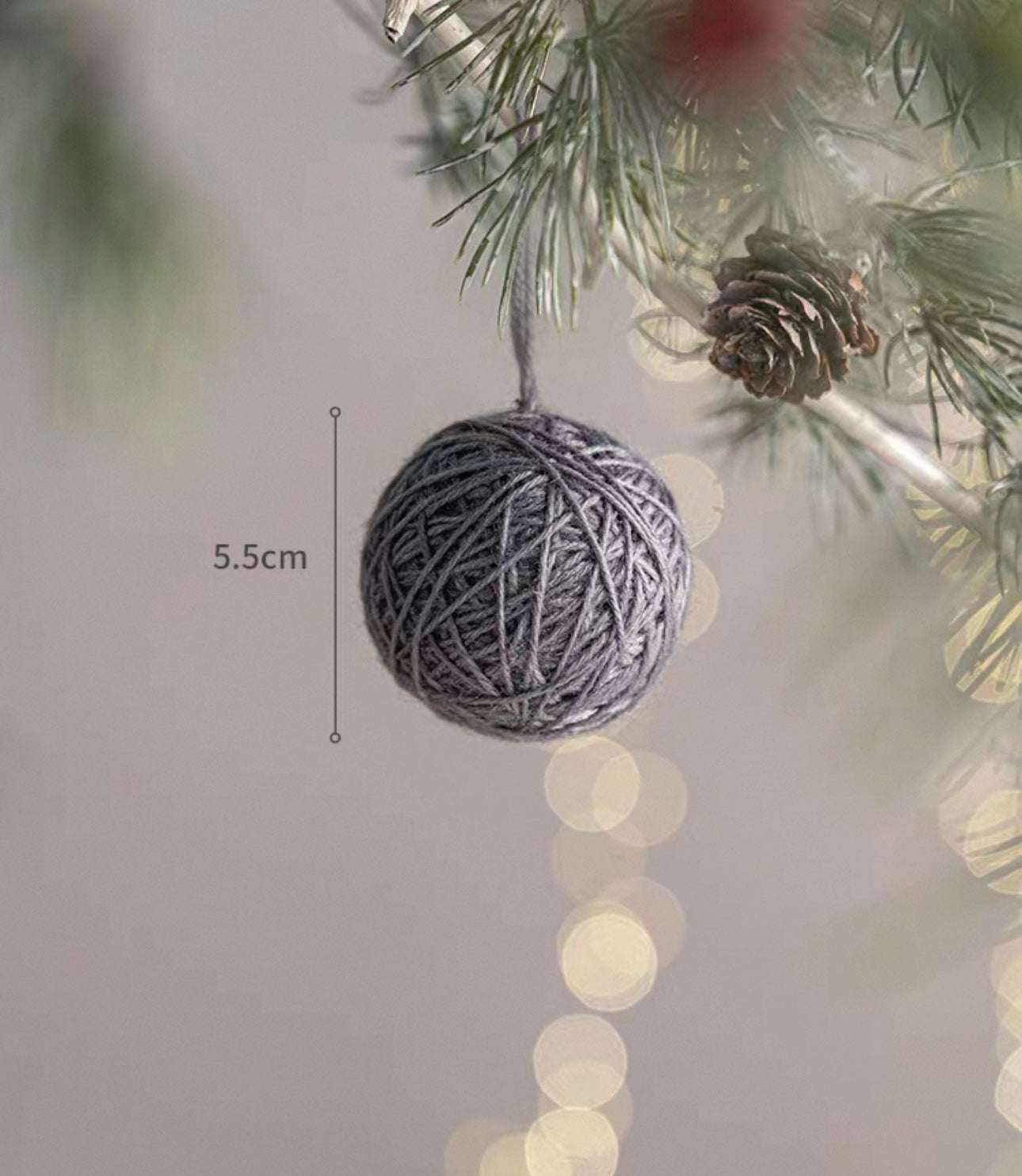 聖誕羊毛絨吊飾