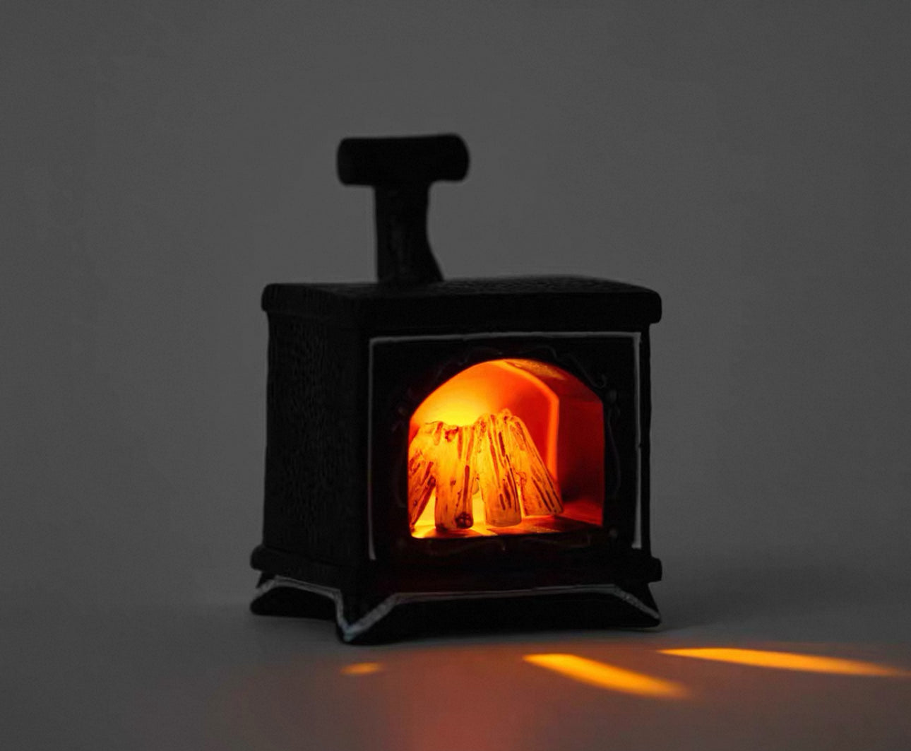 歐式聖誕雪房子小夜燈