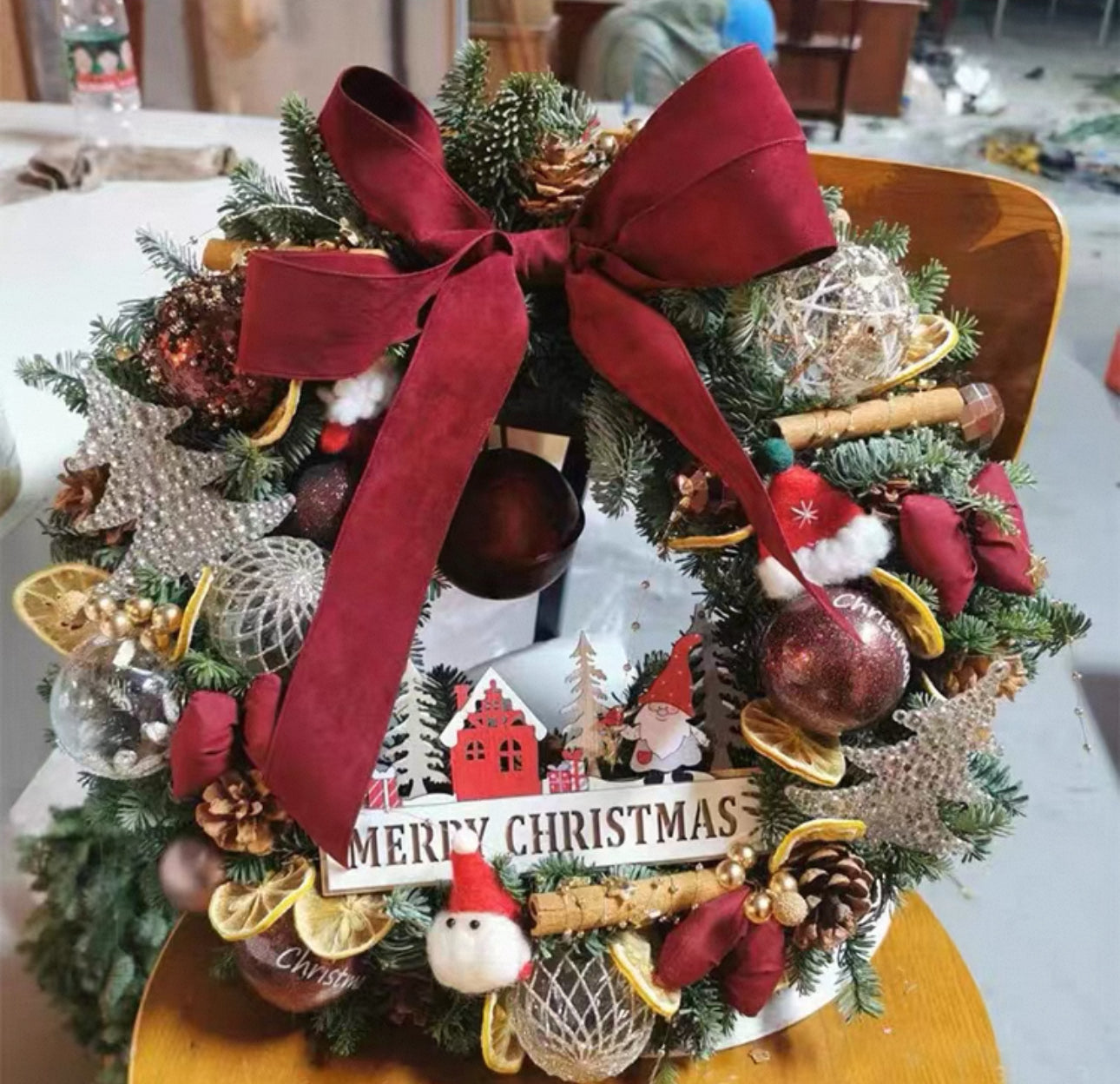 聖誕裝飾花環