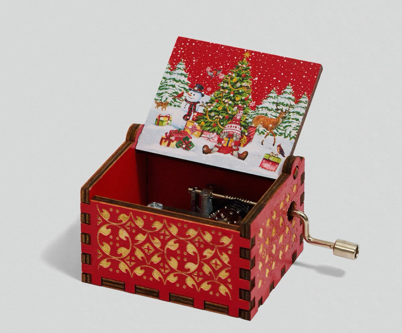 聖誕手搖八音盒