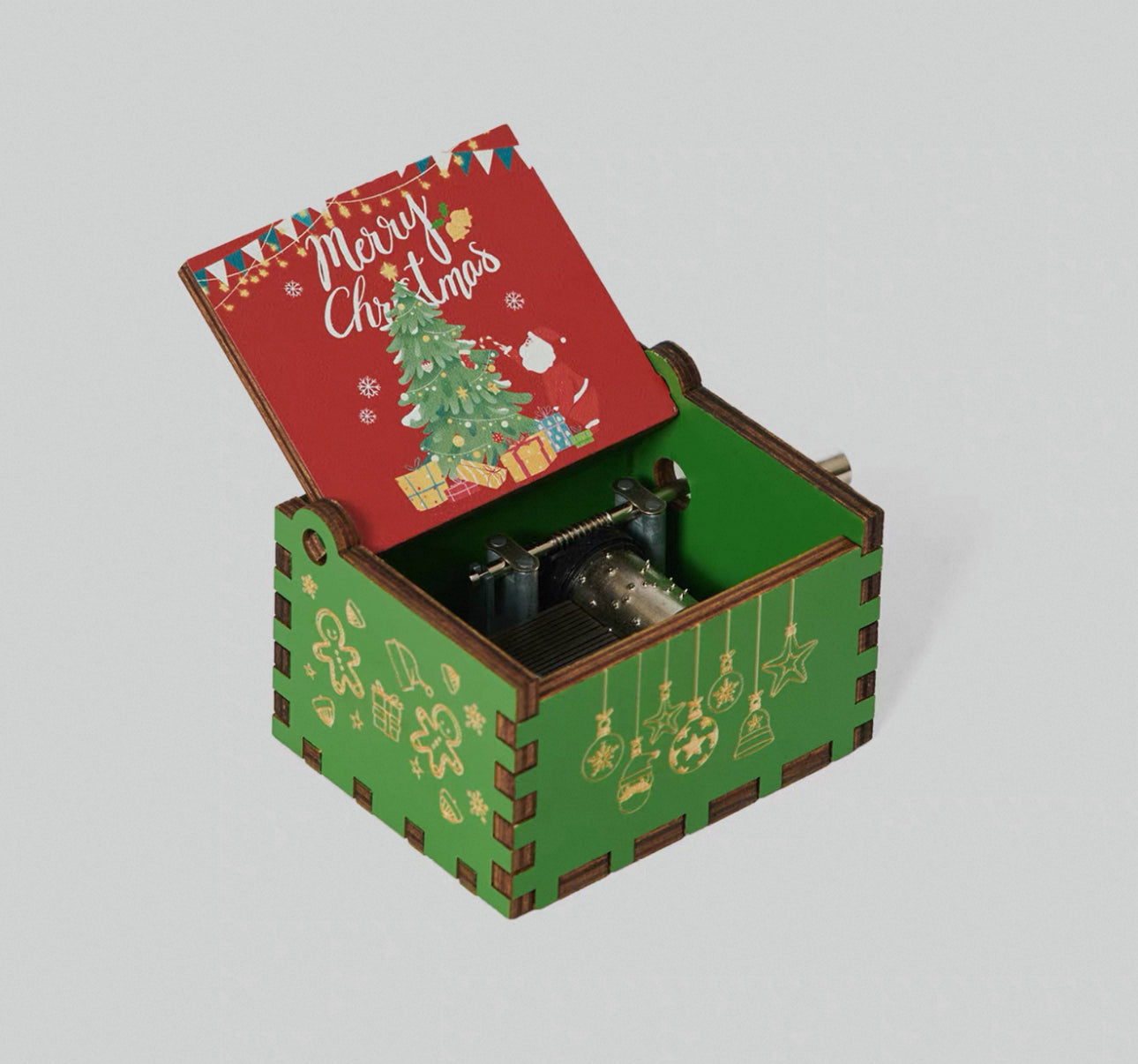 聖誕手搖八音盒