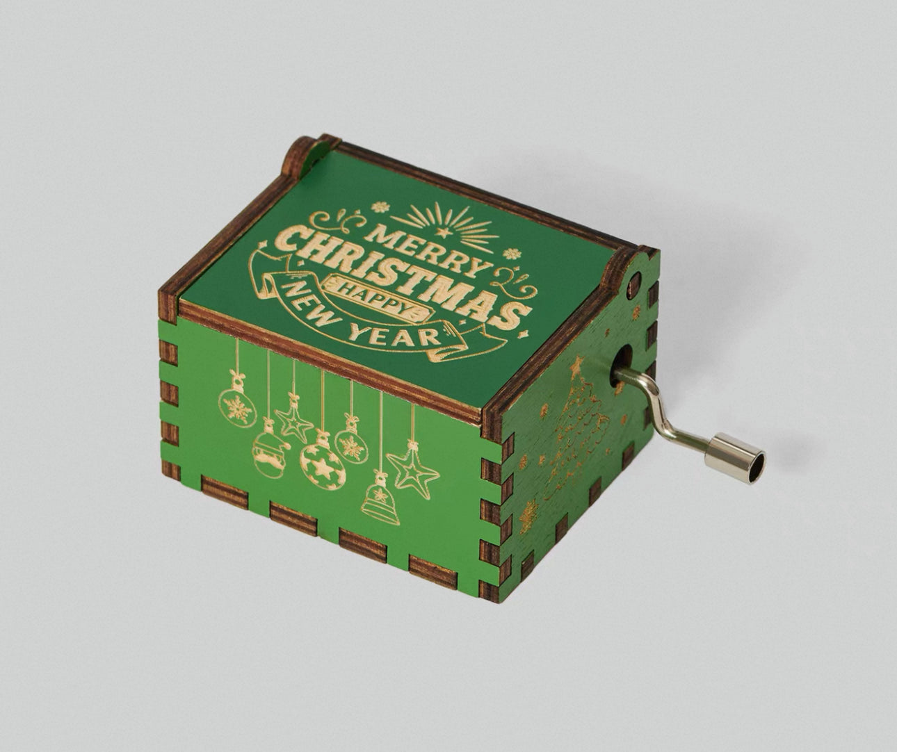 聖誕手搖八音盒