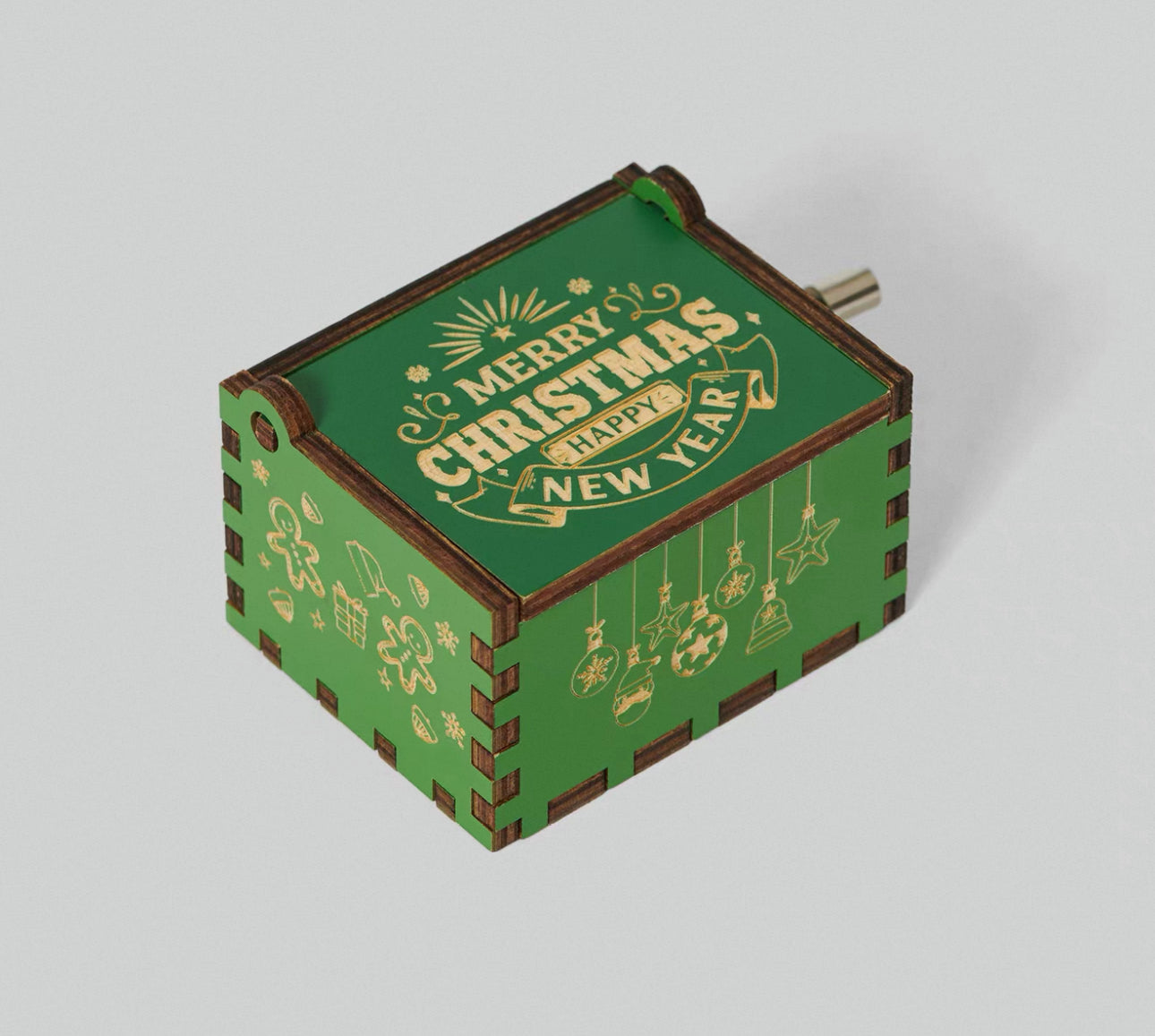 聖誕手搖八音盒