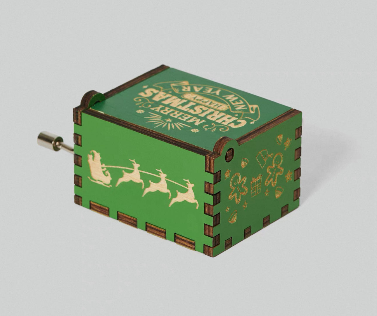 聖誕手搖八音盒