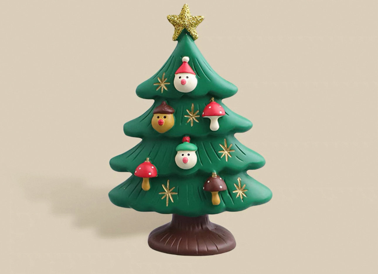 貓咪聖誕樹擺設