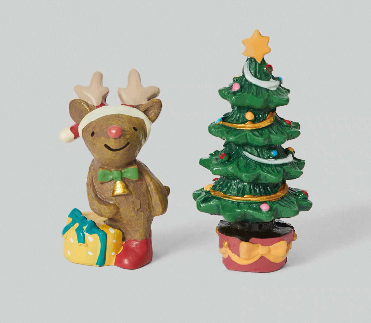 聖誕老人與麋鹿三件套