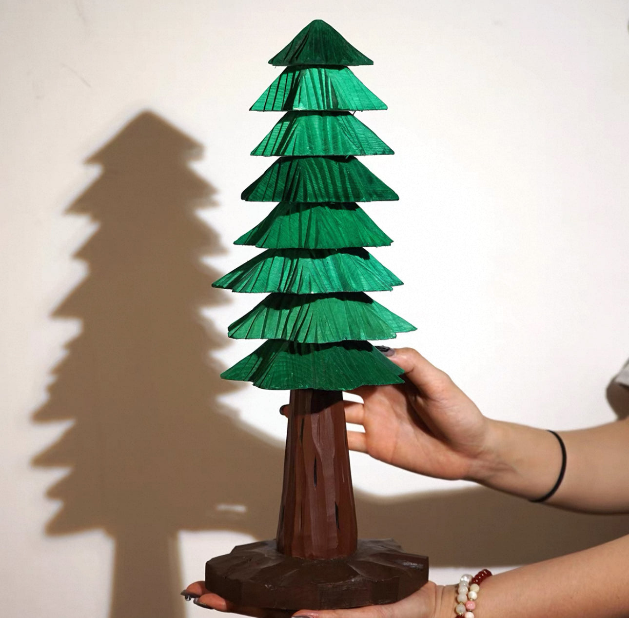 聖誕手製木雕公仔