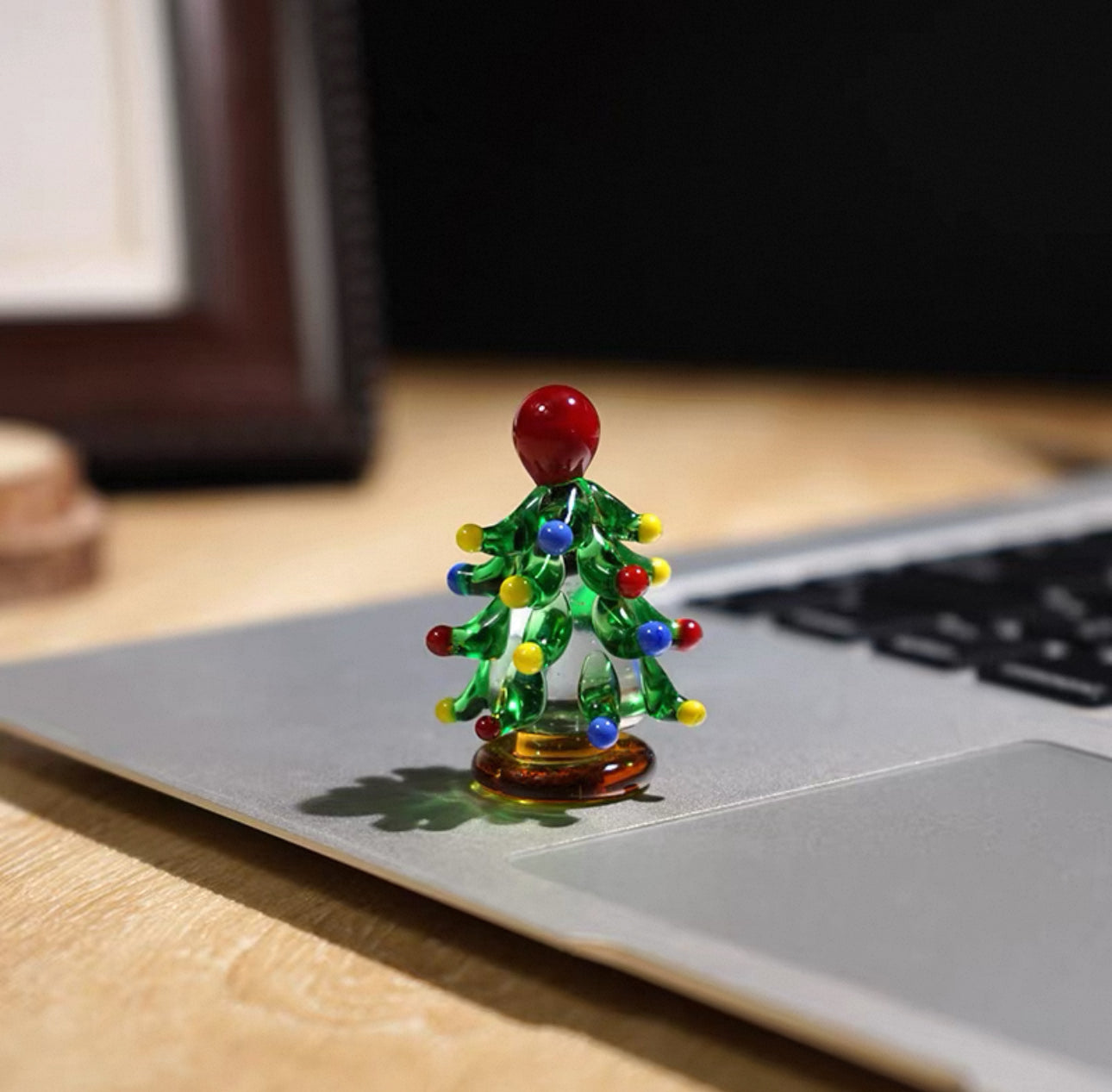 聖誕手工玻璃小擺件