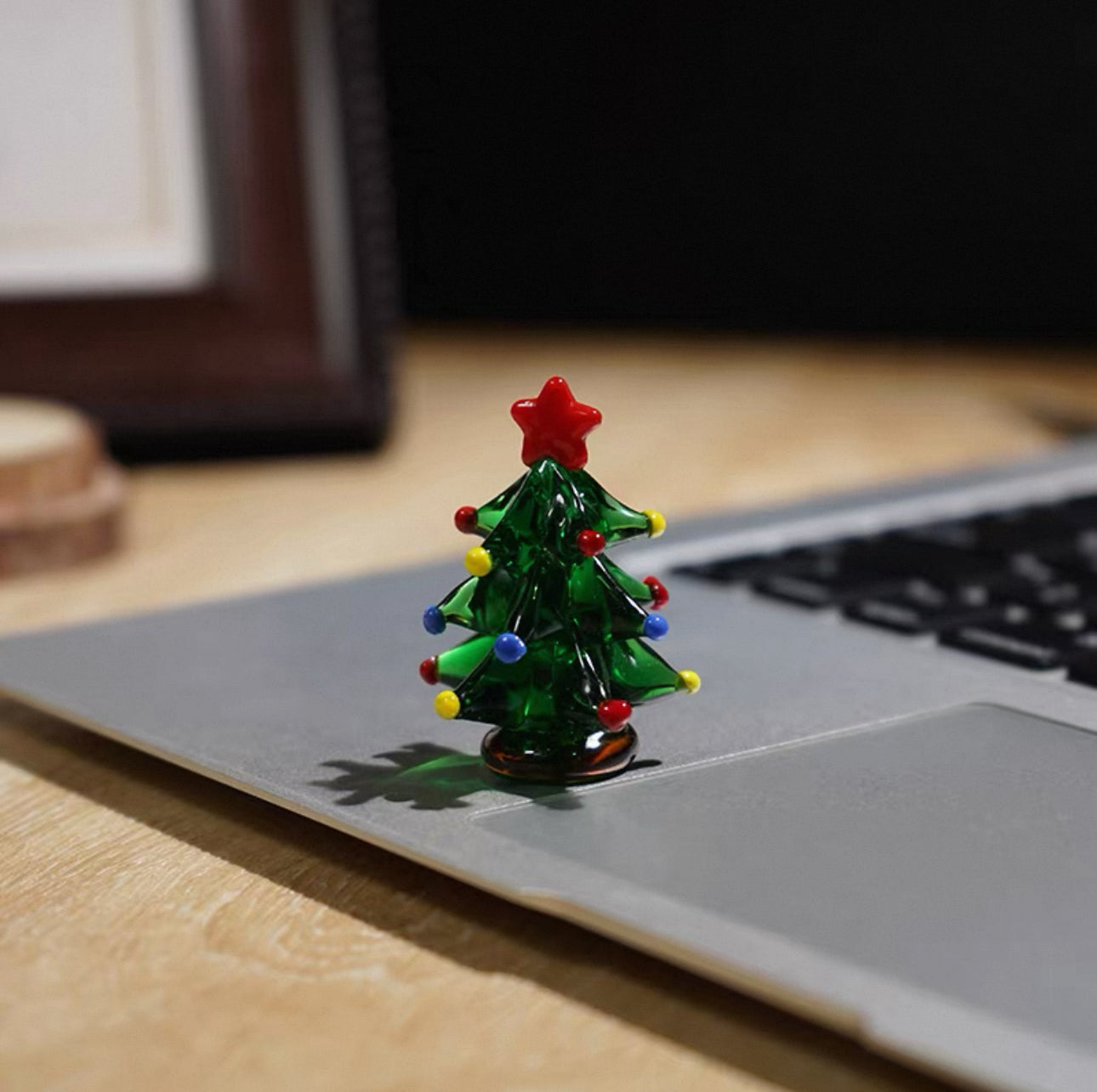 聖誕手工玻璃小擺件