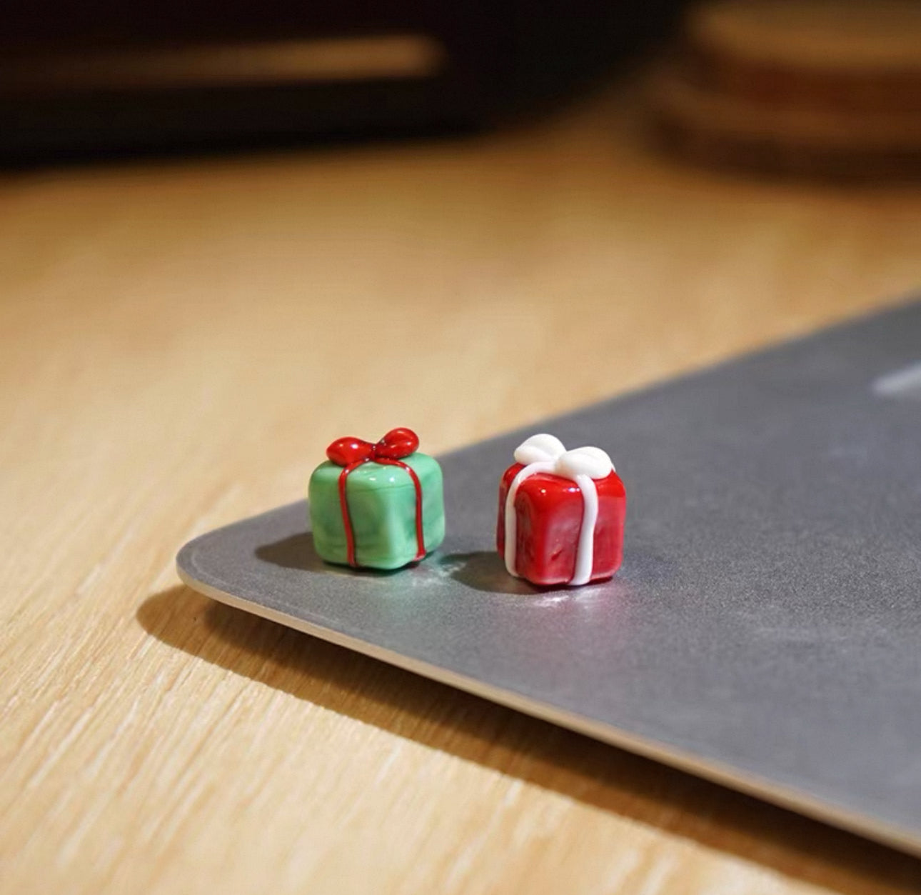 聖誕手工玻璃小擺件