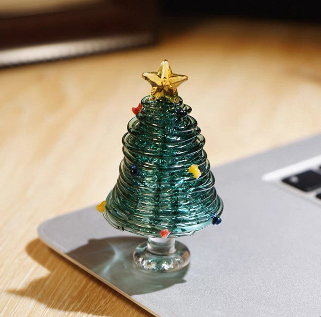 聖誕手工玻璃小擺件