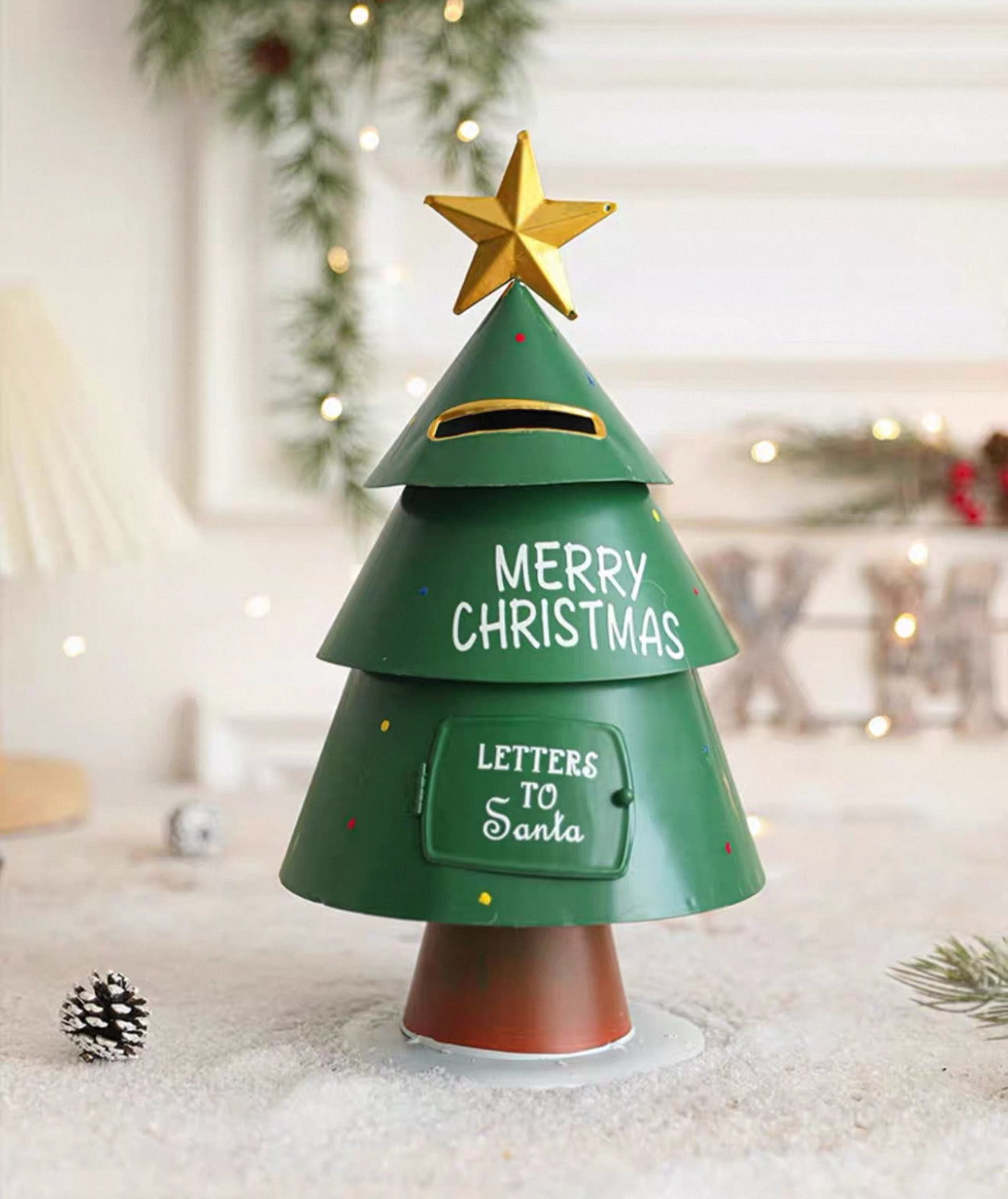 鐵藝聖誕車擺設