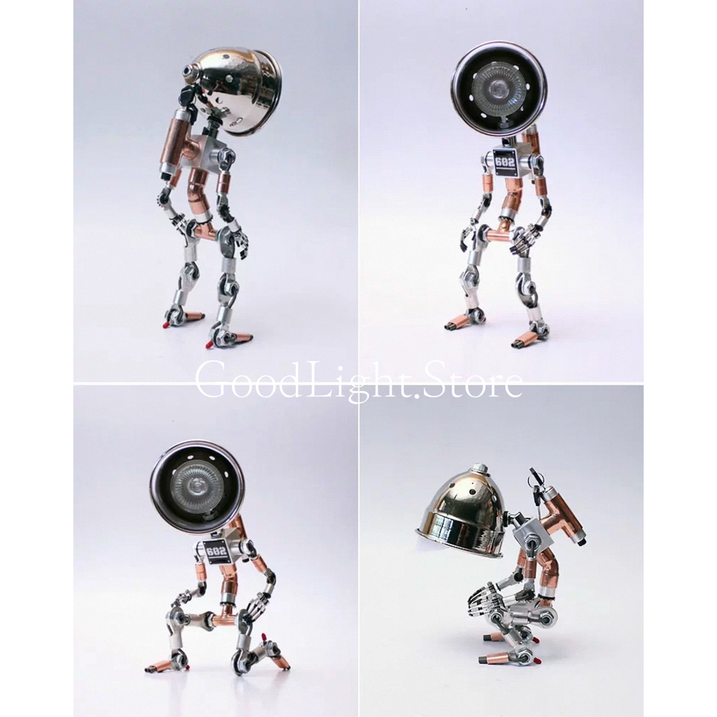 龐克機器人融蠟燈