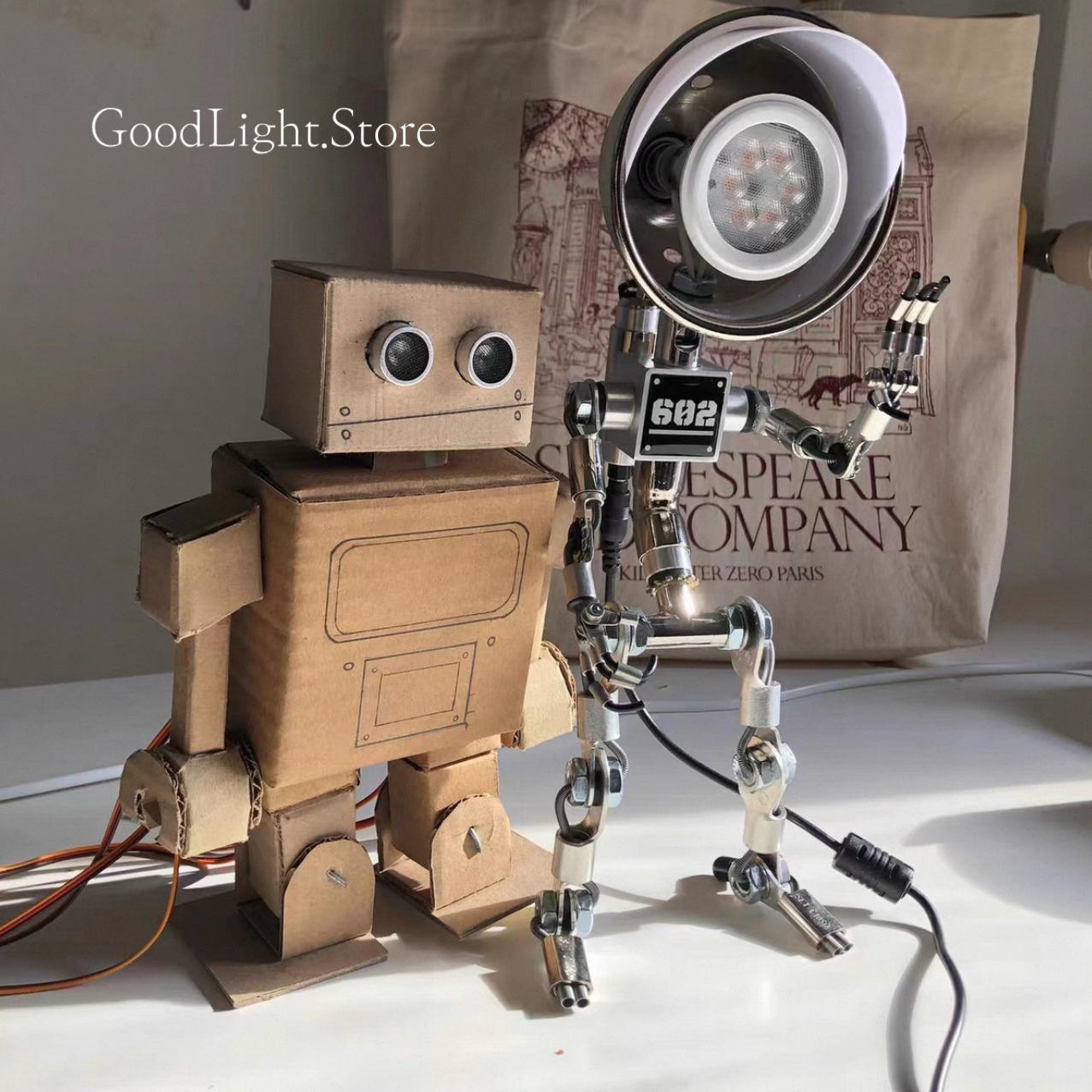 龐克機器人融蠟燈