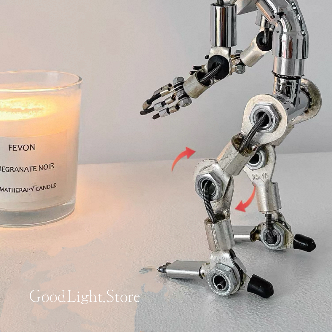 龐克機器人融蠟燈