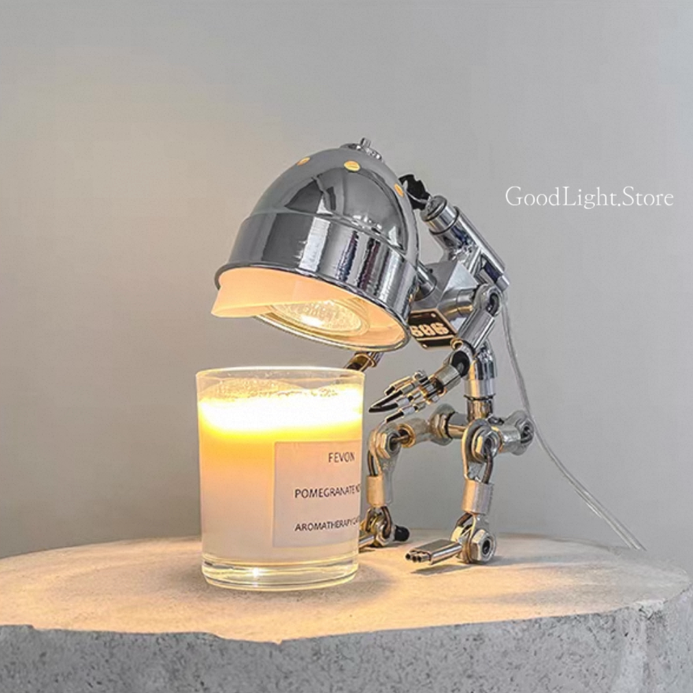 龐克機器人融蠟燈