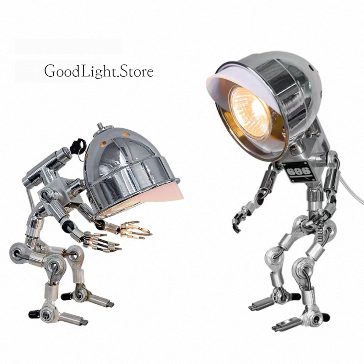 龐克機器人融蠟燈