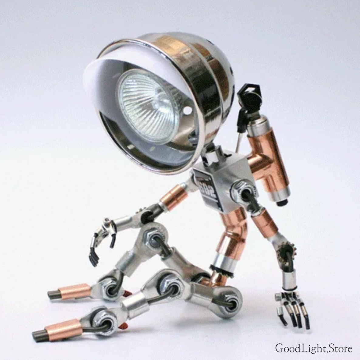 龐克機器人融蠟燈