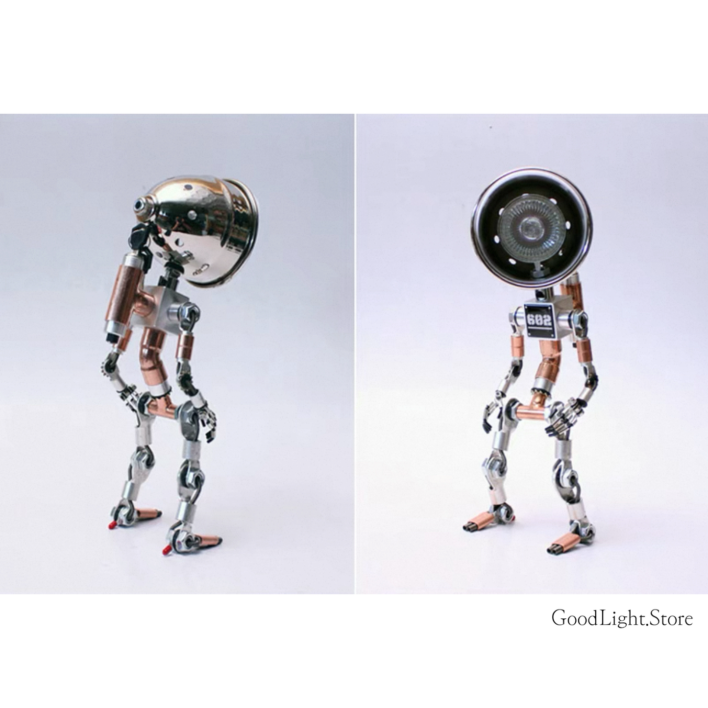 龐克機器人融蠟燈