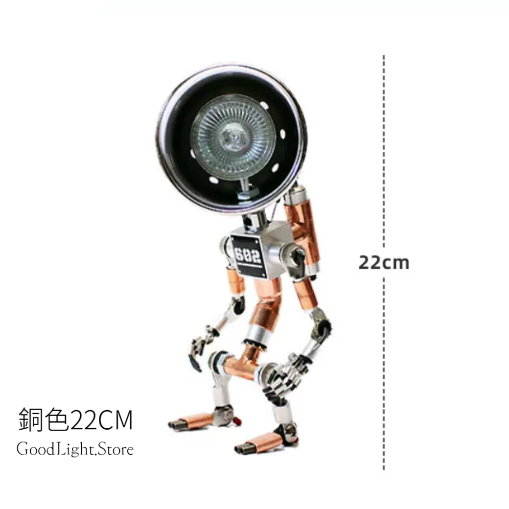 龐克機器人融蠟燈