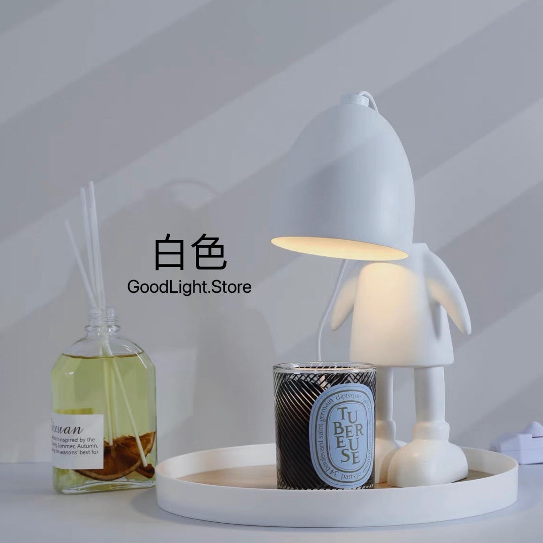 天使機械人融蠟燈