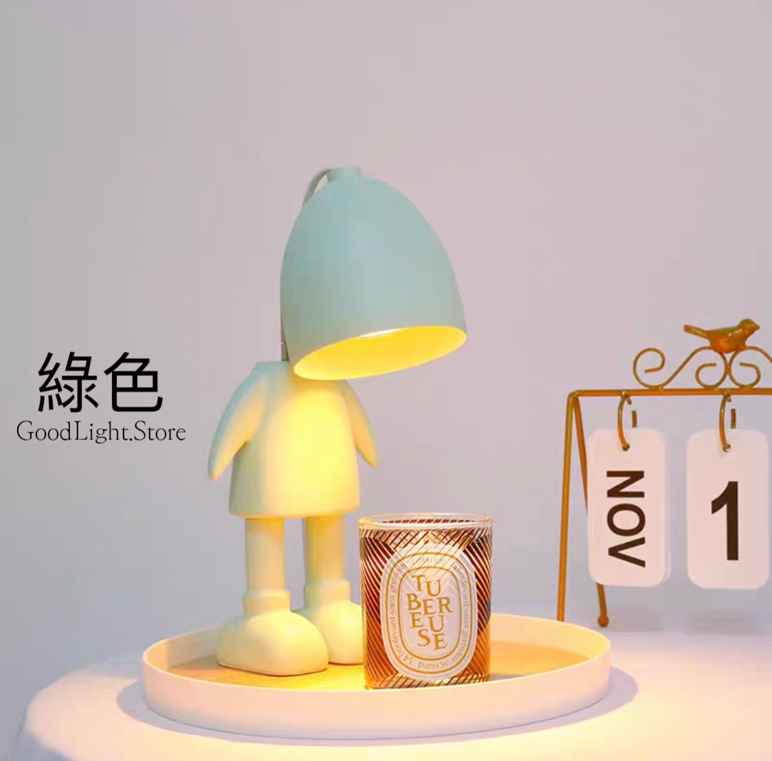 天使機械人融蠟燈