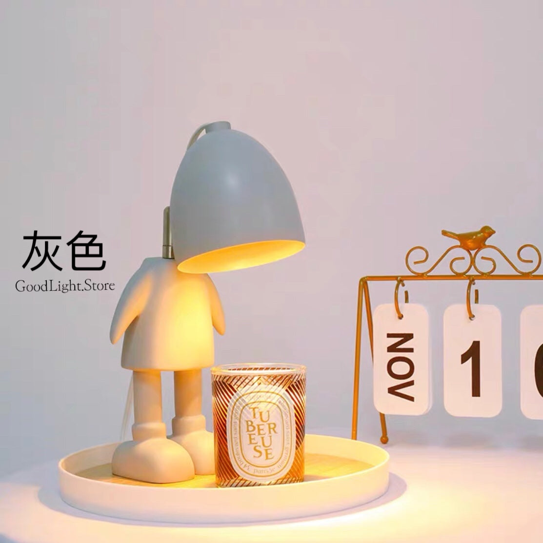天使機械人融蠟燈