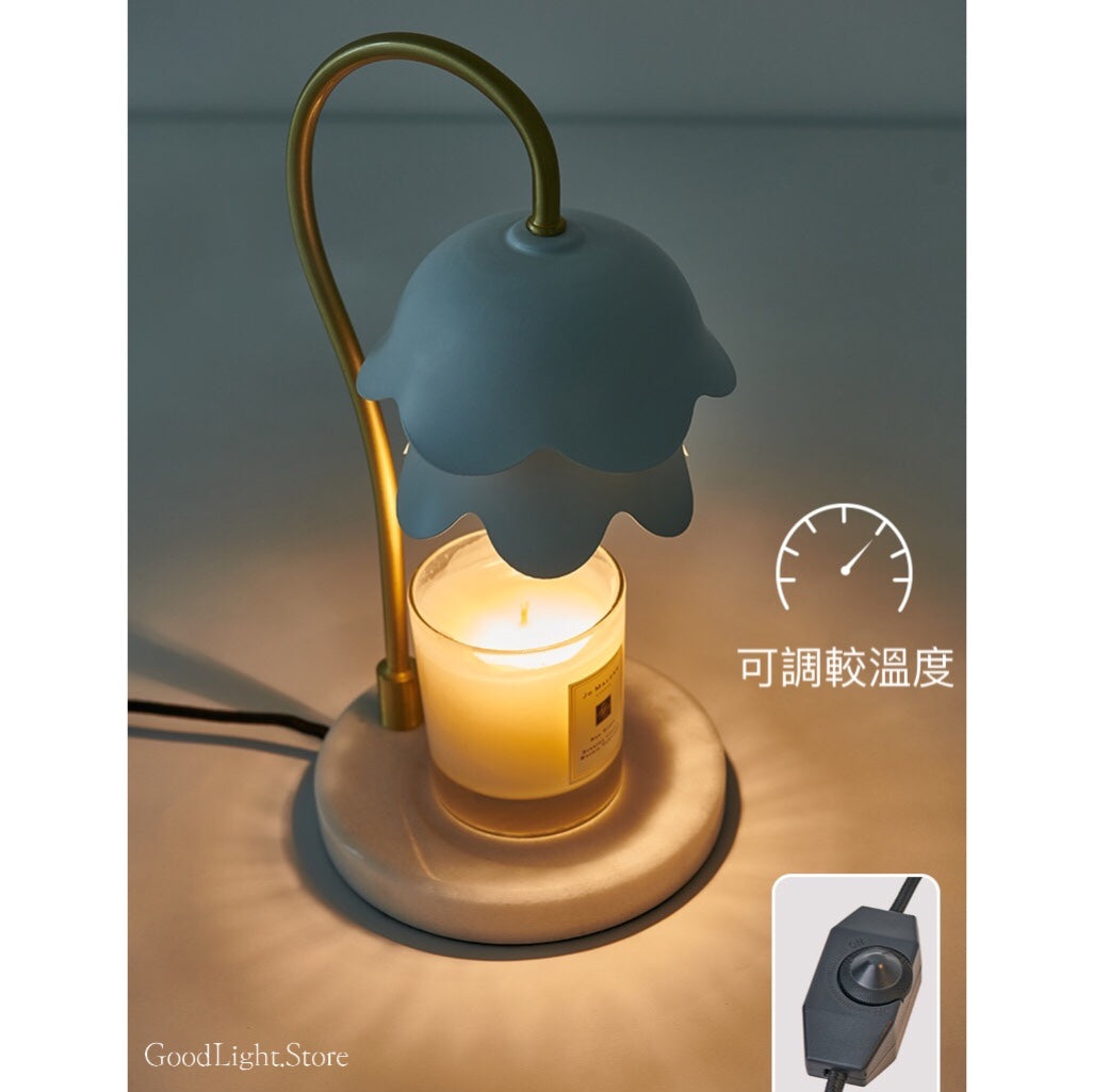 鈴蘭花融蠟燈